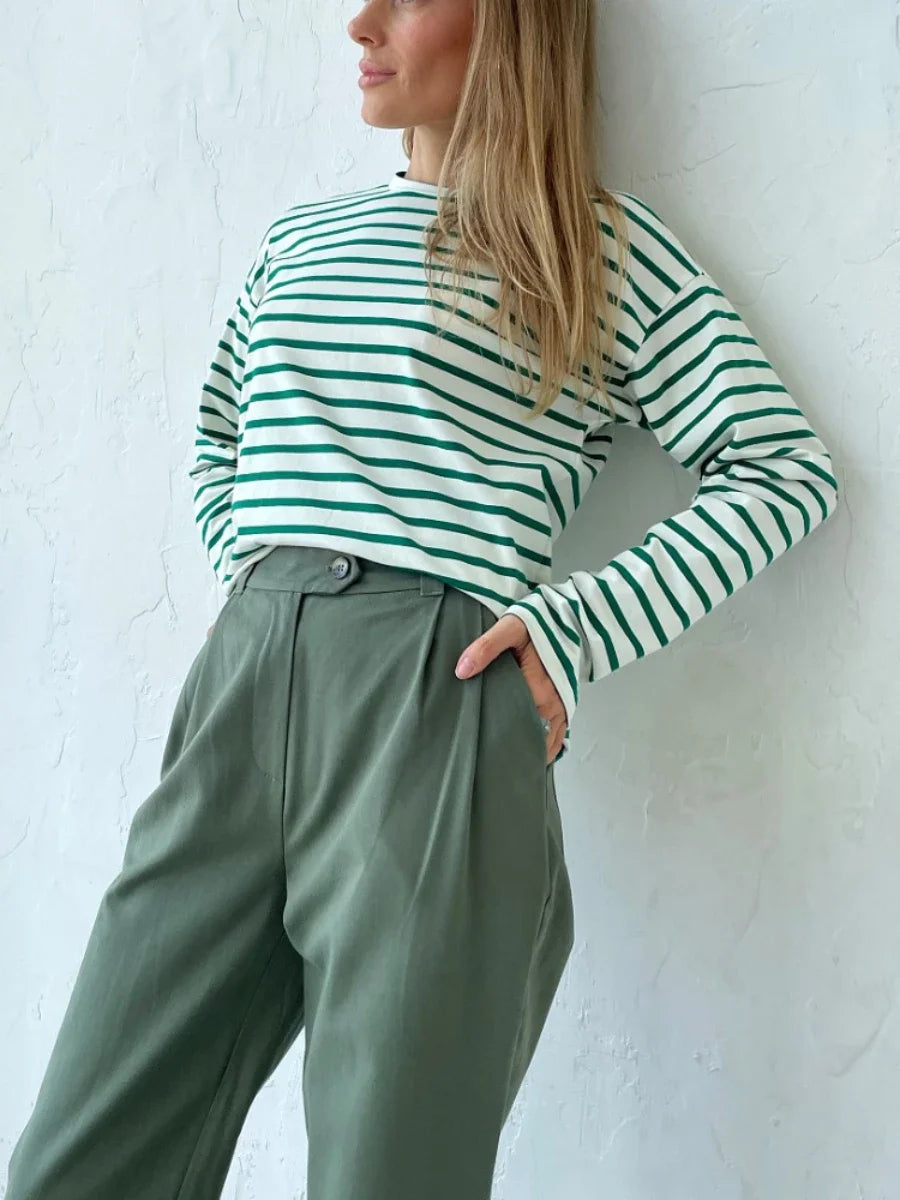 Striped long sleeve